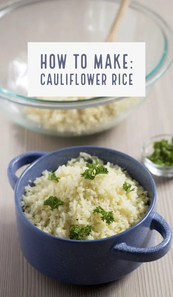 Don't know how to make cauliflower rice? Check out my tutorial and enjoy a delicious low carb alternative to rice | nashifood.com